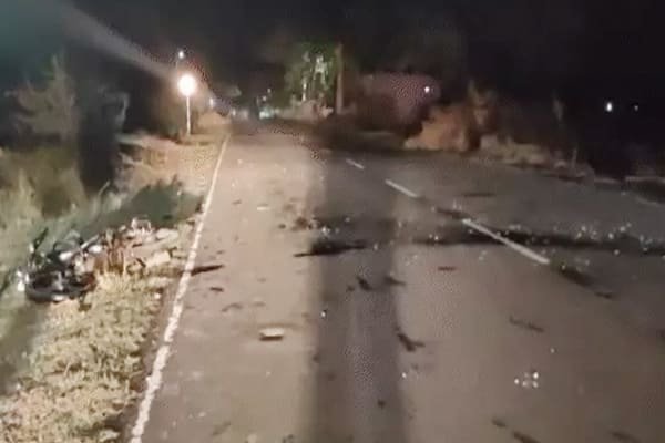 Accident : 2 बाइक भिड़ीं : 5 की मौत, 1 घायल